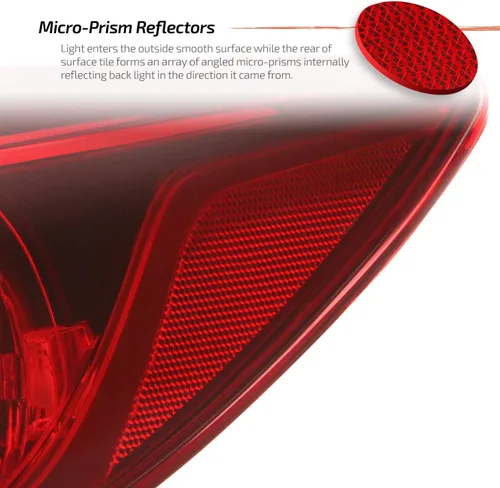 Miniatura 5 de AKKON - Compatible con Mazda 3 4 puertas Sedan modelo 2014 2015 2016 2017 2018 [tipo halógeno] Luces traseras exteriores par de luces de freno
