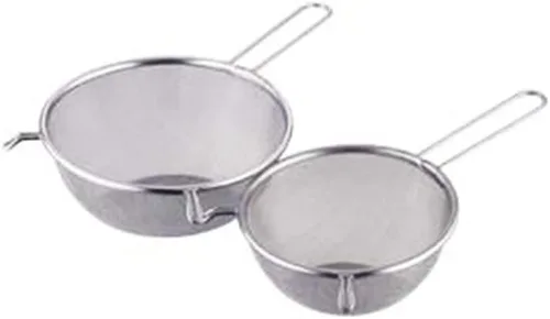 Miniatura 2 de Colador de oro italiano en forma industrial de una mano (copatrón) 5.9 in SB-015