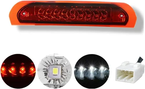 Miniatura 18 de 3ª Luz de Freno Trasera de Reemplazo para 1988 1989 1990 1991 1992 1993 1994 1995 1996 1997 1998 1999 Chevy GMC C/K-Series GMT400, Lámpara de Carga