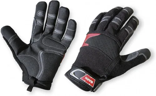Miniatura 4 de WARN 91600 Mano: Guantes de cuero sintético con refuerzo de Kevlar, XXL, negro, 1 par