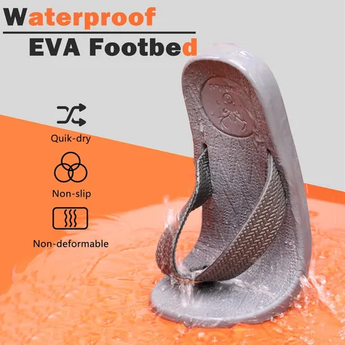 Miniatura 2 de KUAILU - Sandalias de yoga para hombre con espuma y pata de gallo
