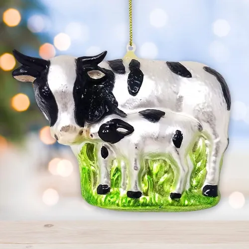 Miniatura 27 de Adorable adorno de gato atigrado con sombrero de Papá Noel, decoraciones navideñas perfectas para los amantes de los gatos, cristal hecho a mano