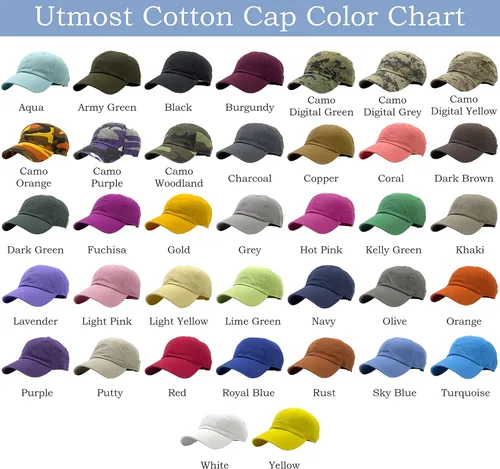 Miniatura 3 de Utmost, gorra de béisbol unisex, clásica, de bajo perfil, de algodón, lisa, en camuflaje, suave, sin construir, ajustable, de tamaño, estilo gorra