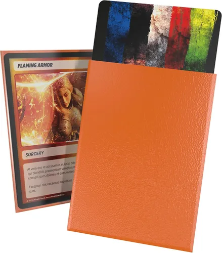 Miniatura 28 de Ultimate Guard Fundas exteriores para cartas Cortex, 100 fundas estándar de tamaño TCG, 66 x 91 mm, con respaldo negro, acabado brillante, sin PVC