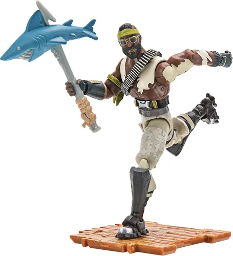 Miniatura 5 de Jazwares Fortnite Solo Mode Core Raptor - Paquete de figuras de bandolier