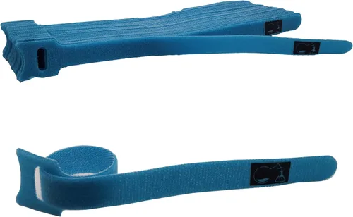 Miniatura 9 de CableLock Bridas para Cables - Paquete de 50 - Organizadores de Cables Reutilizables de 8 Pulgadas - Gestión Limpia de Cables para Juegos y Oficina