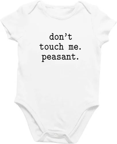 Miniatura 25 de Printique Body unisex orgánico certificado GOTS para bebés de 0 a 18 meses - Citas divertidas