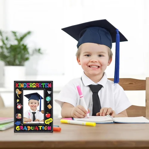 Miniatura 6 de SICOHOME Regalos de graduación de jardín de infantes – Marco de fotos de graduación preescolar preescolar 2026 de 4 x 6 pulgadas, regalo