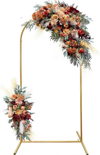 Kit de arco de globos de metal, marco de arco de columna de globo de amor, soporte de arco de corazón de boda, suministros para bodas, novias, día