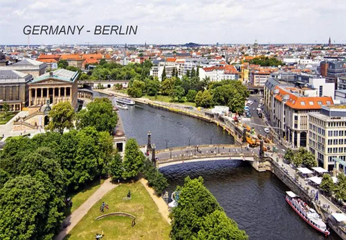 Miniatura 18 de Alemania Frigorífico Imanes GRP 2 (1 pieza, Ciudad: Berlín #GER31)
