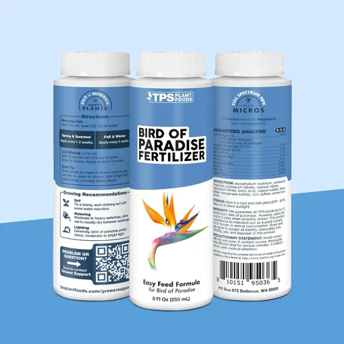 Miniatura 7 de Bird of Paradise Fertilizer - Alimento líquido para plantas para hojas tropicales más grandes, raíces más fuertes y crecimiento vertical saludable