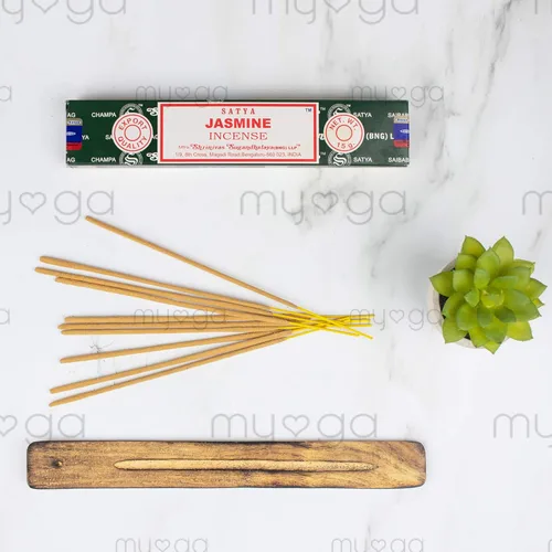 Miniatura 4 de Satya Palitos de incienso Nag Champa Jasmine, 12