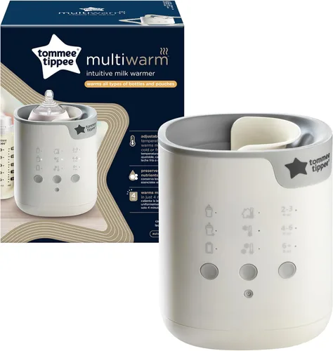 Miniatura 2 de Tommee Tippee Calentador de biberones y alimentos, calienta la leche materna, fórmula, frascos y bolsas a la temperatura corporal en minutos