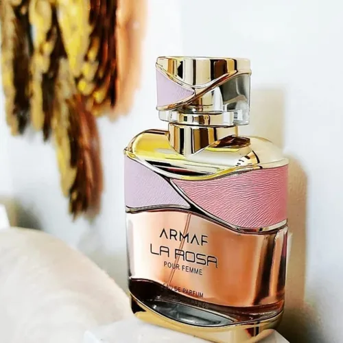 Miniatura 4 de Armaf La Rosa Pour Femme Eau De Parfum 100ML Para Ella, Fragancia Floral, Perfume Para Mujer, La Via