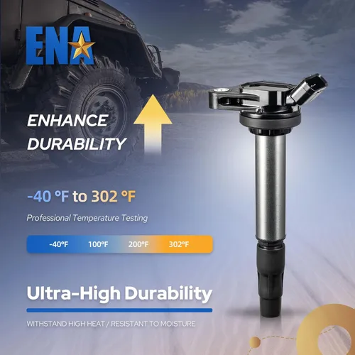 Miniatura 4 de ENA Juego de 4 bobinas de encendido compatibles con Toyota Corolla Prius V Matrix CT200H Scion XD 2009 2010 2011 2012 2013 2014 2015 2016 2017 2018