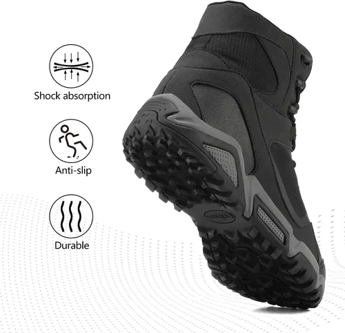 Miniatura 6 de NORTIV 8 Botas de senderismo impermeables para hombre, zapatos de montañismo para mochileros