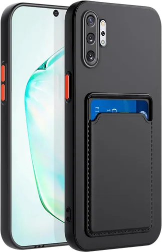 Miniatura 64 de Funda para Samsung Galaxy Note 10 con ranura para tarjeta de crédito TPU suave TPU silicona resistente a los arañazos delgada ranura para tarjeta