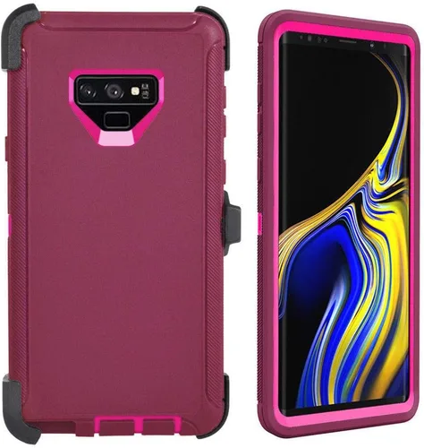Miniatura 8 de HIQUE Defender - Funda para Samsung Galaxy Note 9, sin protector de pantalla, resistente, protección contra caídas, híbrida de poliuretano Azul