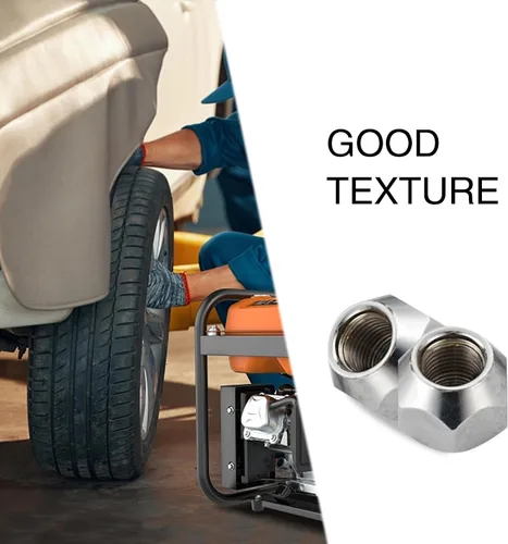 Miniatura 4 de QODOLSI Tapón de tuerca de neumático de automóvil de 1/2-20 pulgadas, tuercas de llanta de extremo abierto, tornillos antirrobo para orificios