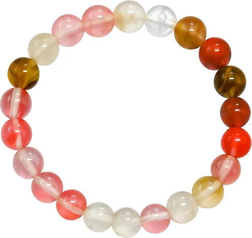 Miniatura 296 de Amazing Gemstone Pulsera de cristal para mujeres y hombres, pulsera de cristal curativo de protección, pulsera elástica con cuentas de piedras
