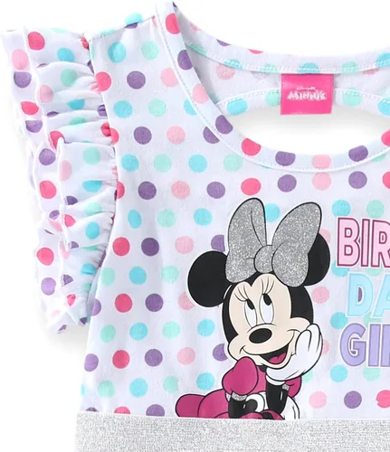 Miniatura 2 de Disney Vestido tutú de cumpleaños para niñas Minnie Mouse para niños pequeños - Multicolor