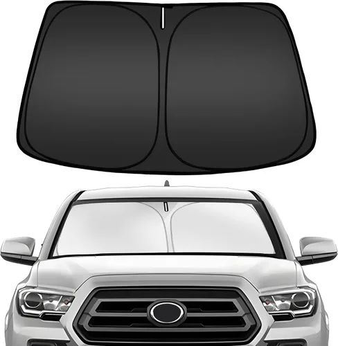 Miniatura 102 de ARISMOTOR - Parasol plegable para parabrisas para Honda Civic 11.ª generación 2022-2025 2026, protector de visera de sol personalizado para ventana