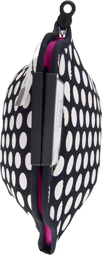 Miniatura 5 de BUILT Gourmet Getaway Bolsa Tote de Almuerzo de Neopreno Suave - Ligera, Aislada y Reutilizable, Talla Única, Big Dot Negro y Blanco