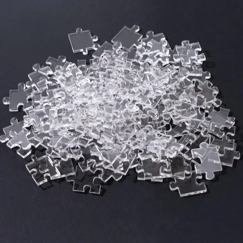 Miniatura 7 de ZZYFGH Rompecabezas duro transparente, desafío imposible, juego de rompecabezas de 120 piezas difícil para adultos