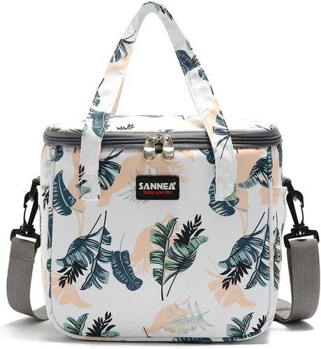 Miniatura 16 de Lonchera térmica reutilizable con aislamiento térmico linda para mujeres adultas, trabajo, oficina, viajes al aire libre, picnic, playa, barbacoa