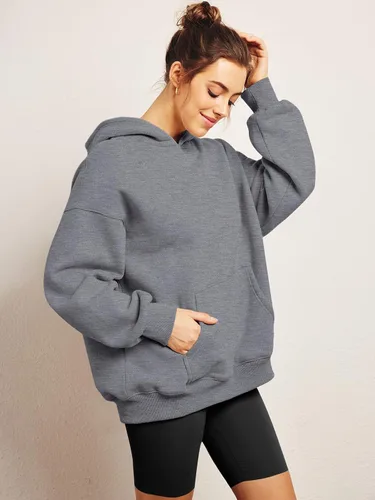 Miniatura 2 de AUTOMET Womens Oversized Sweatshirts Fleece Hoodies Long Sleeve Shirts Pullover Fall Clothes with Pocket