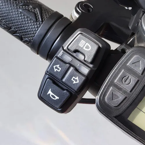 Miniatura 5 de Interruptor de giro de luz de cabeza de motocicleta, faros delanteros de motocicleta, interruptores de control de encendido y apagado, interruptor