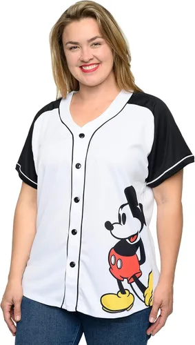 Miniatura 3 de Disney Mickey Mouse 28 - Camiseta para mujer con botones frontales