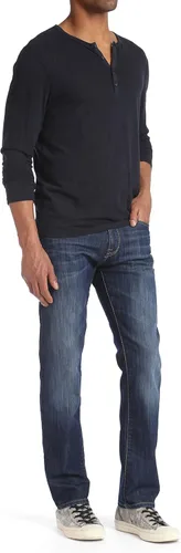 Miniatura 4 de Mavi Zach - Jeans de pierna recta de tiro regular para hombre, Enjuague Williamsburg