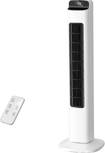 Miniatura 9 de Antarctic Star Ventilador de torre oscilante de 85°, refrigeración silenciosa, temporizador de 15 horas, control remoto, potente de pie, 3