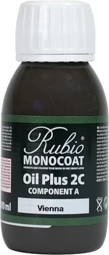 Miniatura 117 de Rubio Monocoat Muestra de Acabado de Aceite para Madera - Puro Aceite Plus Parte A Aceite de Linaza de Secado Rápido y Ecológico para Uso Pure