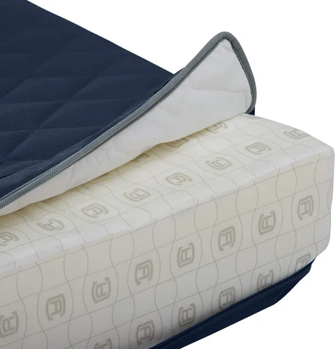Miniatura 10 de Classic Accessories Montlake FadeSafe FadeSafe - Funda de cojín rectangular acolchada para patio, resistente al agua, 72 x 21 x 3 pulgadas, azul