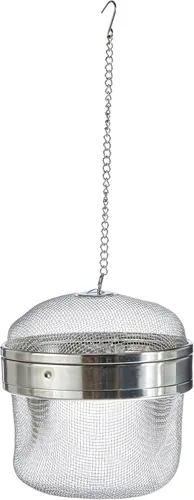 Miniatura 2 de Küchenprofi Bola de especias de acero inoxidable, 4 pulgadas, plata, bola de especias de acero inoxidable para cocinar, soporte para condimentos