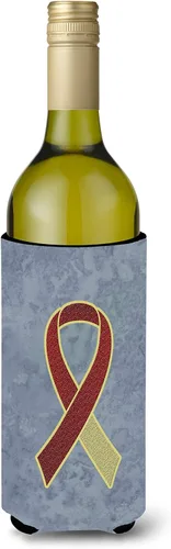 Miniatura 30 de Caroline's Treasures AN1203CC - Cinta amarilla para sarcoma, hueso o vejiga para concientización sobre el cáncer de lata o botella, enfriador