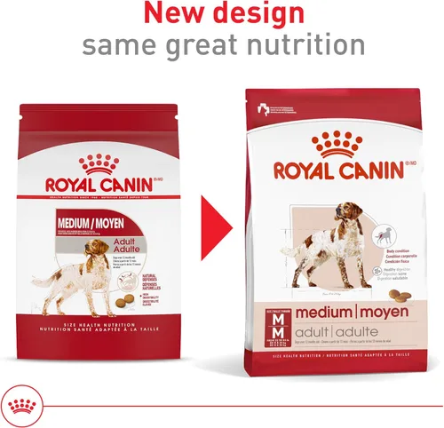 Miniatura 3 de Royal Canin Size Health Nutrition - Alimento seco para perros adultos medianos, bolsa de 4 libras
