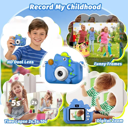 Miniatura 3 de Juguete de cámara para niños, masterbee para niños de 3 a 12 años, regalos de Navidad/cumpleaños para niñas, video HD 1080P, regalo para niñas de 3