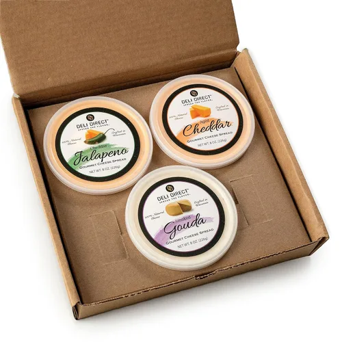 Miniatura 13 de Deli Direct, Farmers Market - Queso para untar – Queso gourmet untable para galletas, patatas fritas y pretzels, salsa cremosa de queso, ideal