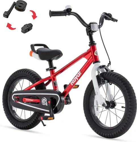 Miniatura 37 de RoyalBaby EZ Kids Bike 12 14 16 18 20 Inch Balance Pedal 2-in-1 Training Bicycle Boys Girls Ages 3 to 12 Years Easy Learn for Beginners