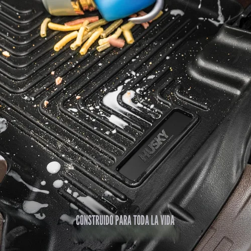 Miniatura 9 de Husky Liners alfombrillas Weatherbeater Compatible con Ford F-150 2015-2025 (incluye 2022-2025 Lightning) SUPERCREW CAB SOLO con alfombra y sin