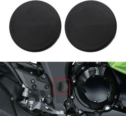 Miniatura 4 de Tapas de cubierta de marco para motocicleta, tapas de cubierta de barras de choque de motocicleta, tapas de extremo de marco de protección, tapón