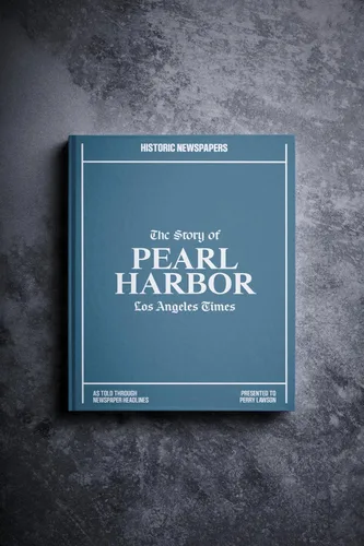 Miniatura 16 de Signature gifts Libro de historia de periódico de guerra personalizado – Regalo educativo de recuerdo de guerra contado a través de la cobertura