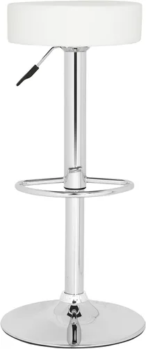Miniatura 5 de Safavieh Home Collection Jude - Taburete de bar giratorio ajustable de 25.6 a 31.5 pulgadas, color negro