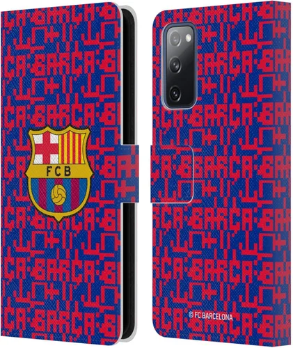 Miniatura 203 de Head Case Designs Funda de piel con licencia oficial del FC Barcelona Barca Crest Graphics para Samsung Galaxy A06 4G