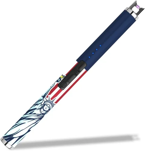 Miniatura 18 de Encendedor de arco de vela SUPRUS USB eléctrico con batería LED mejorada, pantalla de batería, interruptor de seguridad, recargable, sin llama