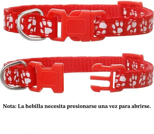 Miniatura 3 de Paquete de 12 Collares para Cachorros de Camada, Collares de Identificación Ajustables para Cachorros, Collares de Nailon Suave de Parto
