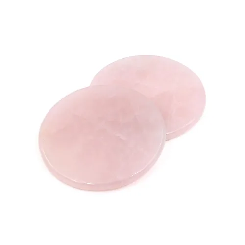 Miniatura 3 de Extensión de pestañas Jade Stone Round Injted Lash Adhesivo Palet Pegamento Palet para Mujeres Rosa (1 piezas)